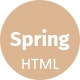 Spring - Wedding Dress HTML Template - ThemeForest Item for Sale