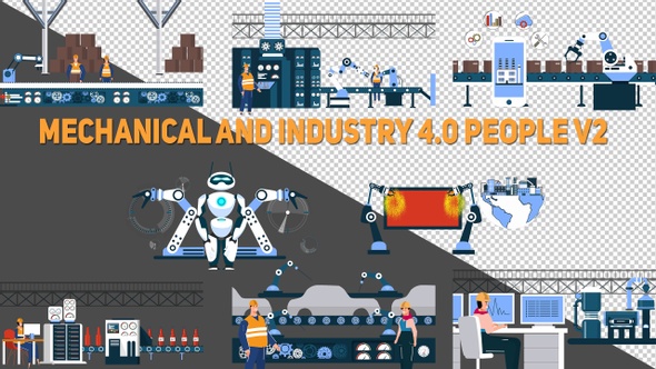 Mechanical And Industry 4.0 People V2