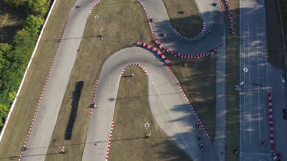 Karting Competition On The Track In Haskovo In Bulgaria 17