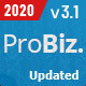 Probiz - An Easy to Use and Multipurpose Business and Corporate WordPress Theme - ThemeForest Item for Sale