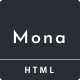 Mona - Responsive Multi Purpose Template - ThemeForest Item for Sale