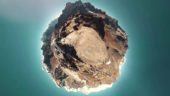 360 VR Gokyo Ri Mountain Top