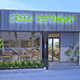 Interior and Exterior of a restaurant - 3DOcean Item for Sale