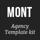 Mont - Agency Template kit - ThemeForest Item for Sale