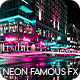 Famous Neon Teal & Orange / Aqua & Pink Actions - GraphicRiver Item for Sale