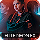 Elite Neon Photoshop Actions - GraphicRiver Item for Sale