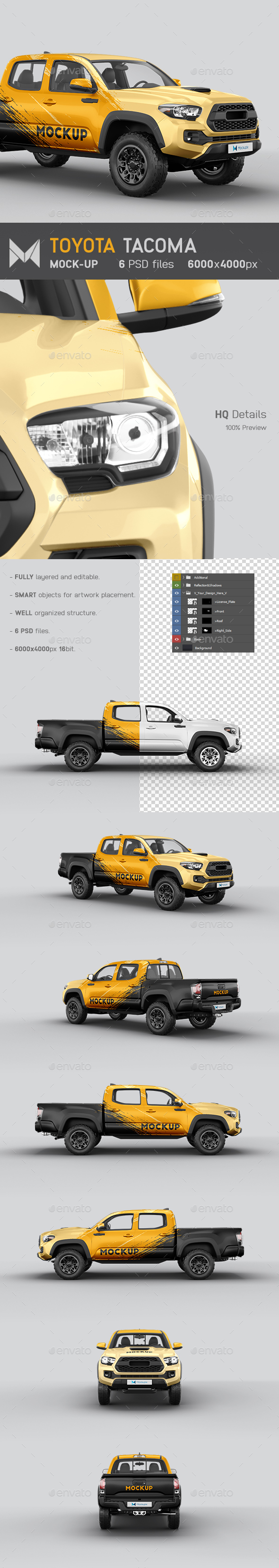 Download Toyota Graphics Designs Templates From Graphicriver