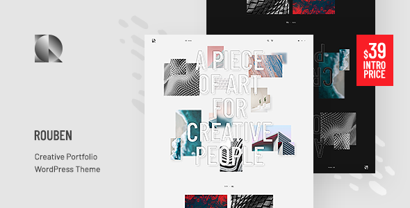 Rouben – Creative Portfolio / Photography WordPress Theme Preview