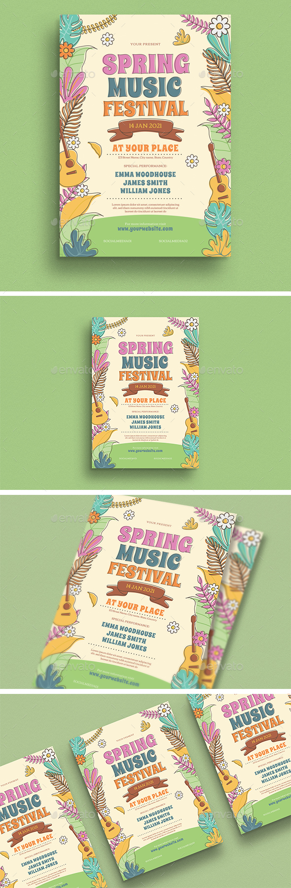 Spring Music Flyer