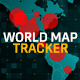 COVID-19 Coronavirus Pandemic Tracker | World Map & USA Map Population - VideoHive Item for Sale