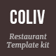 Coliv - Restaurant Template Kit - ThemeForest Item for Sale