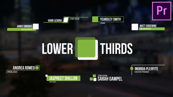 Lower Thirds