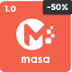 Masa - Creative Startup WordPress Theme - ThemeForest Item for Sale