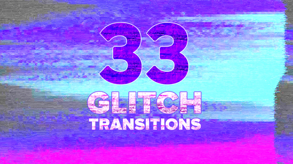 Glitch Transitions Pack alt