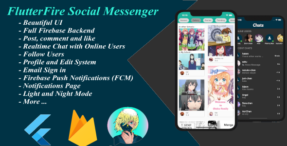 Flutter Social: Chat and Messaging app with Flutter and Firebase