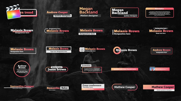 Bolt Lower thirds alt