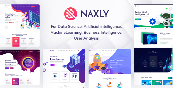 Naxly - Data Science & Analytics HTML Template