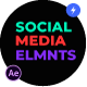 Social Media Elements - VideoHive Item for Sale