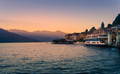 Bellagio at Dusk on the Shores of Lake Como - PhotoDune Item for Sale