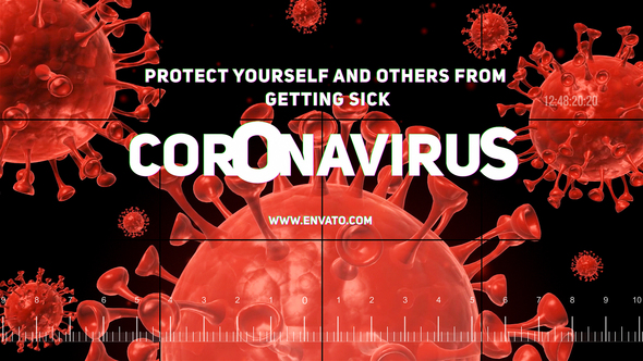 Corona virus Text Presentation alt
