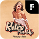 Retro Pin-Up Photoshop Action - GraphicRiver Item for Sale