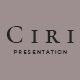 Ciri Presentation Template - GraphicRiver Item for Sale