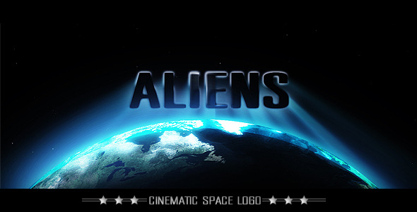 Cinematic Space Logo or Title