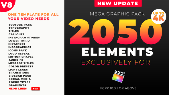 FCPX Mega Graphics Pack