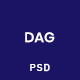 Dag - Creative Agency PSD Template - ThemeForest Item for Sale