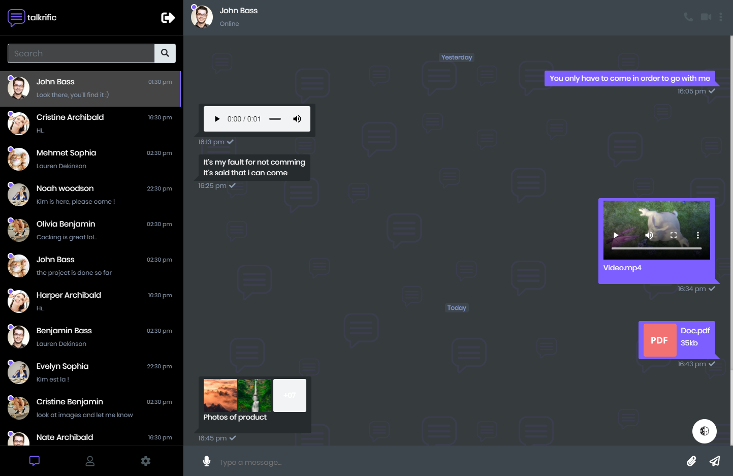 dark mode