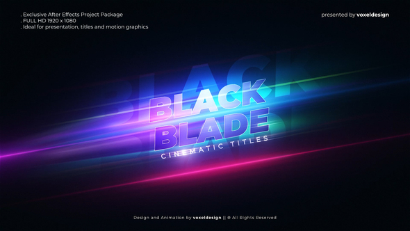 Black Blade Cinematic Opener