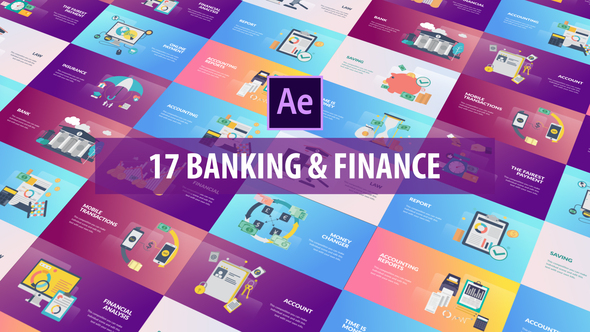 Banking and Finance - Flat Animation