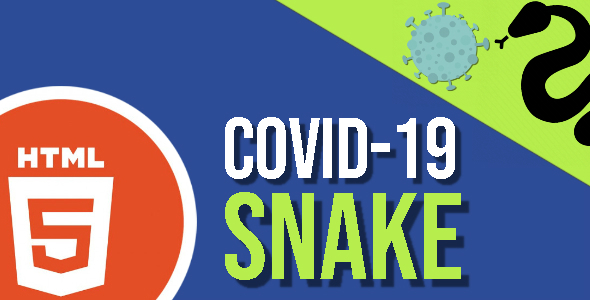 COVID-19 Snake HTML5 Game - HTML5 Website