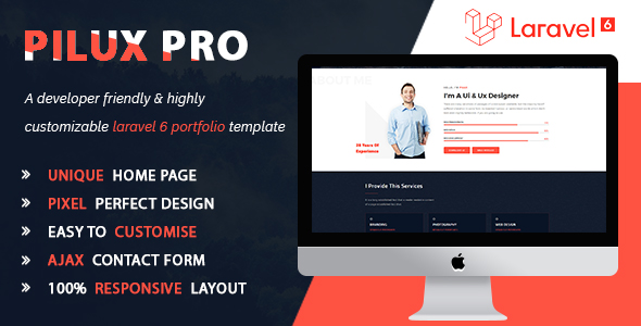 Pilux Pro - Creative Portfolio php script