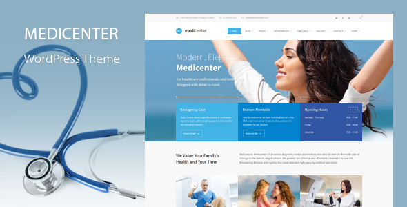 MediCenter - WordPress - klinika medyczna