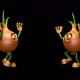 Fun Onions  Looped Dance with Alpha Channel and Shadow - VideoHive Item for Sale