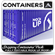 Container 3D Mock-Up - 3DOcean Item for Sale
