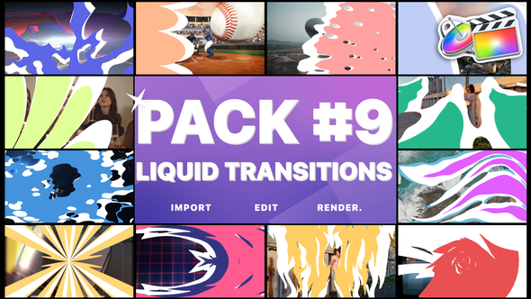 Liquid Transitions Pack 09 | FCPX
