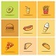 Fast Food Icon Collection Part 1 - GraphicRiver Item for Sale