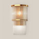 Gold Crystal Wall Lamp 2 level - 3DOcean Item for Sale