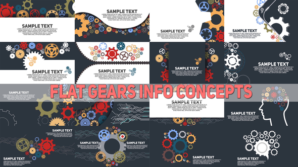 Flat Gears Info Concepts