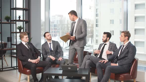 Handsome Guys in Tux Coworking