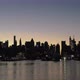 New York City Skyline Silhouette Sunrise - VideoHive Item for Sale