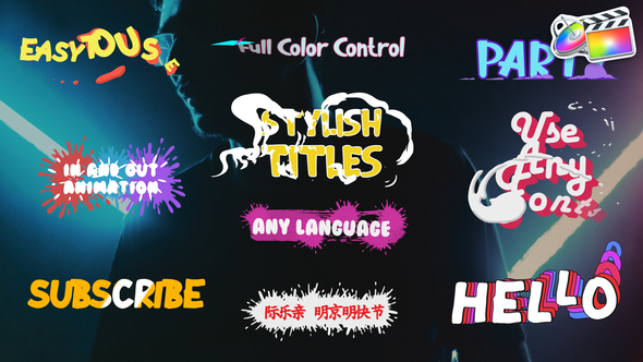 Stylish Titles | FCPX alt