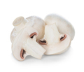 Fresh champignon mushrooms isolated on white. - PhotoDune Item for Sale