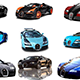 Bugatti Cars Model Packs - 3DOcean Item for Sale