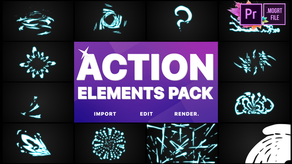 Action Elements | Premiere Pro MOGRT