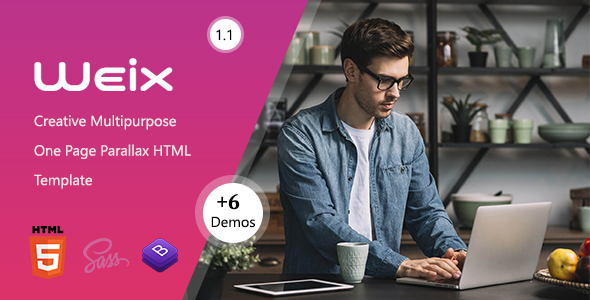 Weix - One Page Parallax