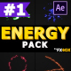 Cartoon Energy Charges | After Effects - VideoHive Item for Sale