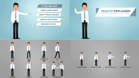 Healthcare & Science Animated Explainer pack
